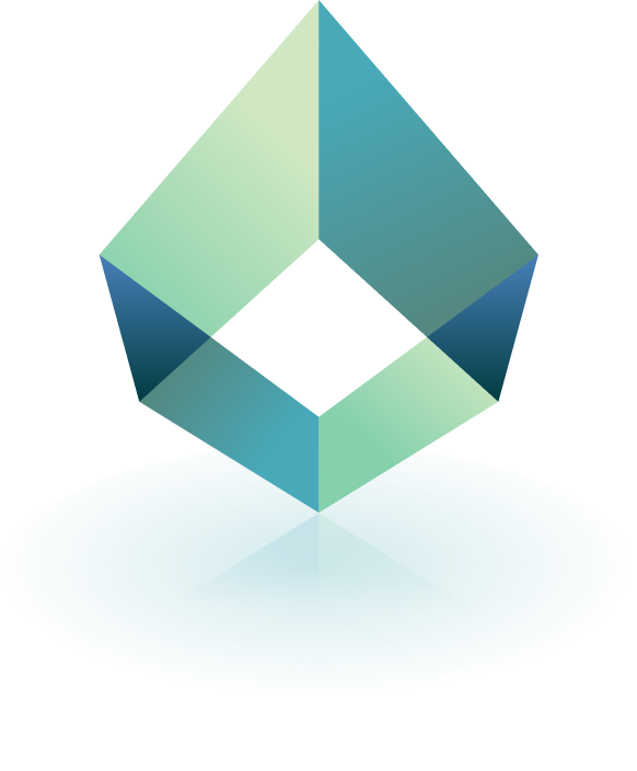 Azurite faceted diamond mark